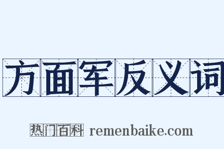 方面军反义词是什么意思的图片